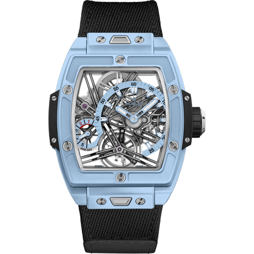 Hublot Spirit of Big Bang Tourbillon 5-Day Power Reserve Sky Blue Ceramic