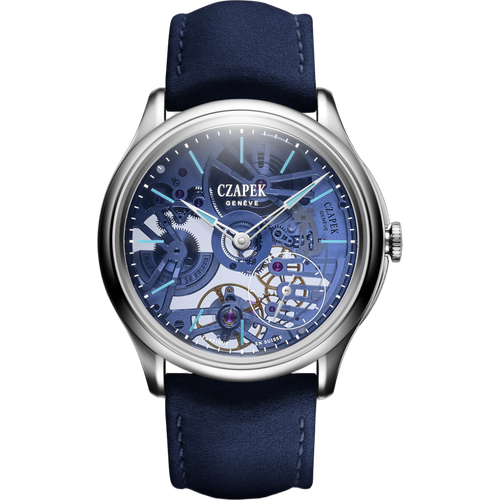 Czapek Promenade Transparencies Aqua Blue