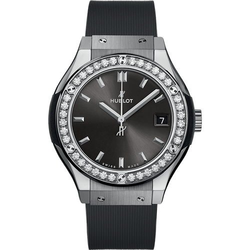 Hublot Classic Fusion Racing Grey Titanium Diamonds