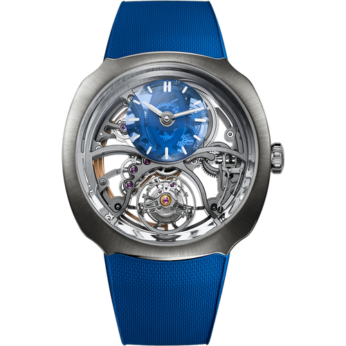 H. Moser & Cie. Streamliner Cylindrical Tourbillon Skeleton Alpine Limited Edition