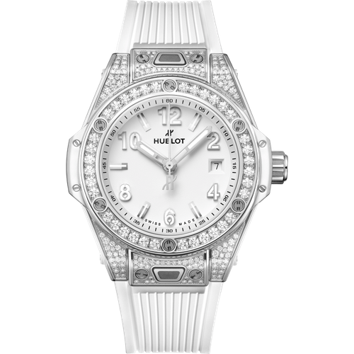 Hublot Big Bang One Click Steel White Pavé