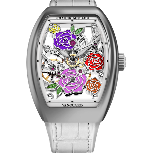 Franck Muller Vanguard Lady Rose Skeleton