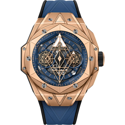 Hublot Big Bang Sang Bleu II King Gold Blue