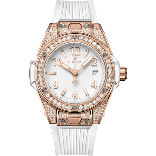 Hublot Big Bang One Click King Gold White Pavé
