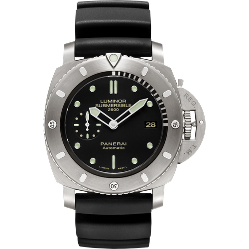 Panerai Luminor Submersible 1950 2500m 3 Days Automatic Titanio
