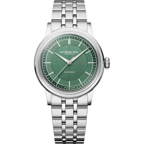 Raymond Weil Millesime Automatic Central Seconds Sage Green Dial
