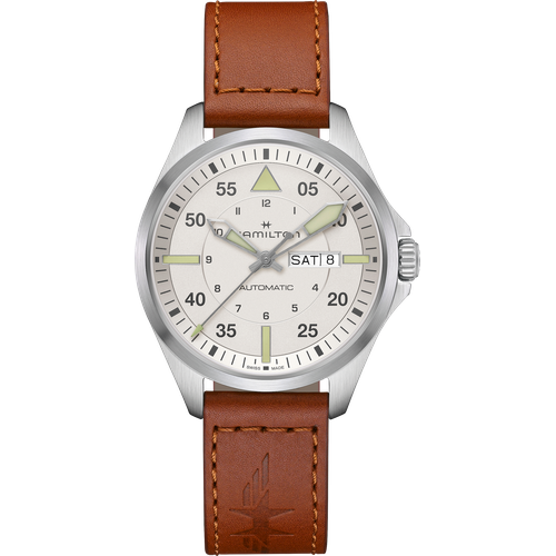 Hamilton Khaki Aviation Pilot Day Date Auto