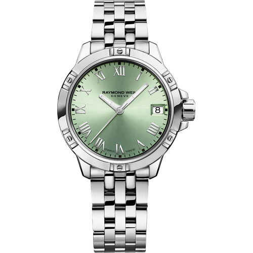 Raymond Weil Tango Classic Ladies Quartz Green Dial Steel Date