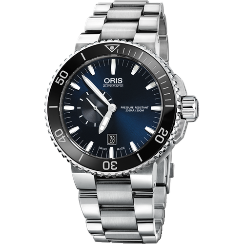 Oris Aquis Small Second, Date