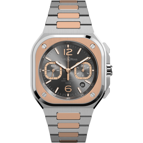 Bell & Ross BR-05 Chrono Grey Steel & Gold