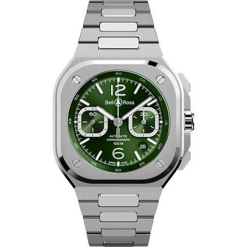 Bell & Ross BR-05 Chrono Green Steel