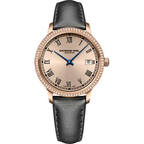 Raymond Weil Toccata Ladies 80 Diamonds Grey Satin Quartz