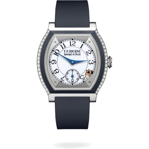 F.P. Journe Élégante 40 mm Titanium with Inserts and 2 Rows of Diamonds