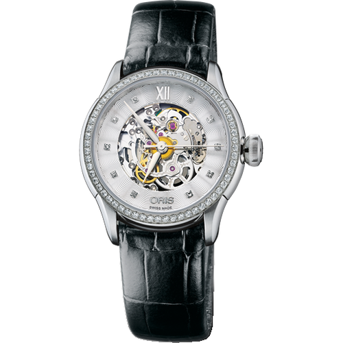 Oris Artelier Skeleton Diamonds