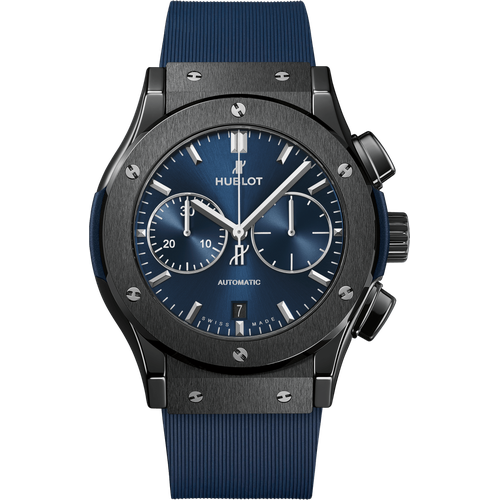 Hublot Classic Fusion Ceramic Blue Chronograph