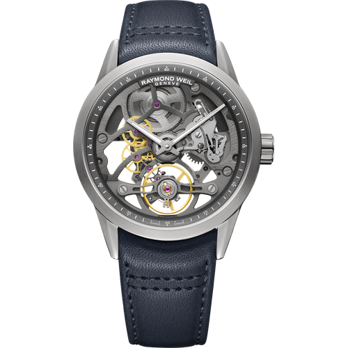 Raymond Weil Freelancer Calibre RW1212 Men's Anthracite Skeleton Automatic