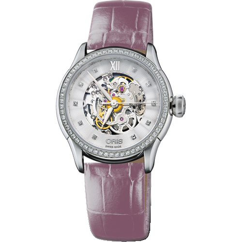 Oris Artelier Skeleton Diamonds