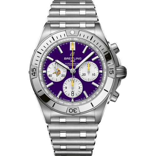 Breitling Chronomat B01 42 NFL Minnesota Vikings Edition