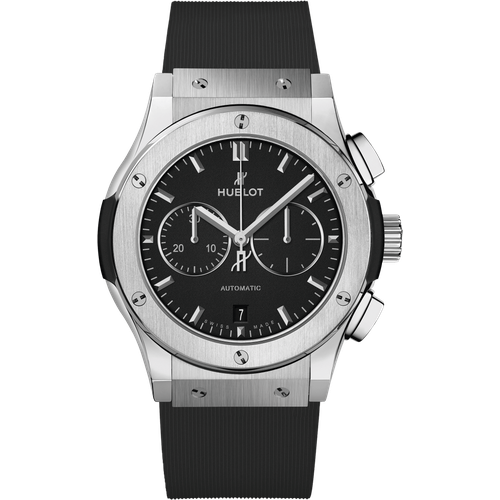 Hublot Classic Fusion Chronograph Titanium on Rubber
