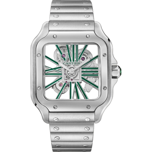 Cartier Santos de Cartier skeleton