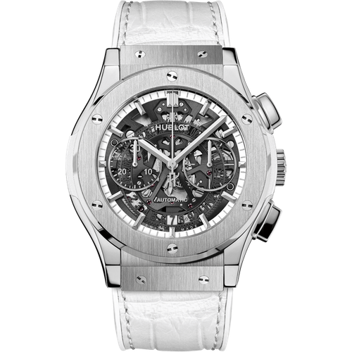 Hublot Classic Fusion Aerofusion Chronograph All White