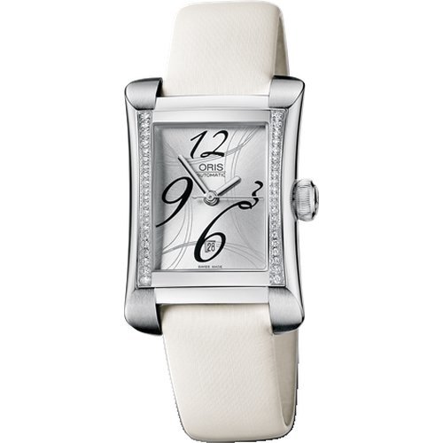 Oris Rectangular Date Diamonds