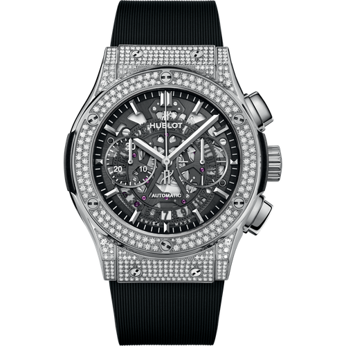 Hublot Classic Fusion Aerofusion Titanium Pavé