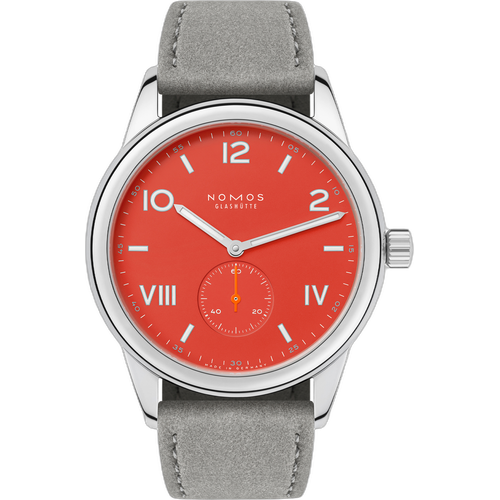 NOMOS Glashütte Club Campus 38 nonstop red