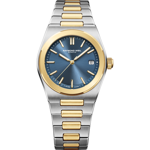 Raymond Weil A.R.T. Men's Automatic Blue Dial Two-Tone Stainless Steel Bracelet