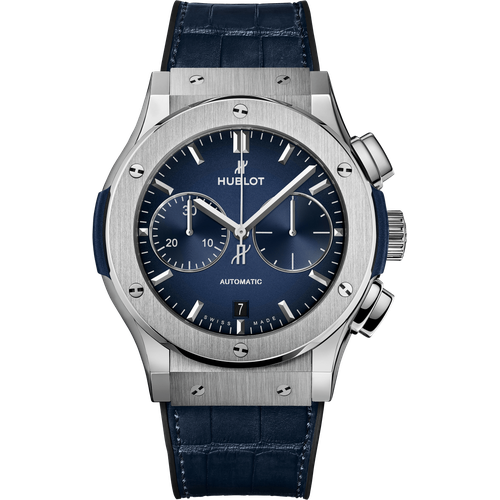 Hublot Classic Fusion Chronograph Titanium Deep Blue
