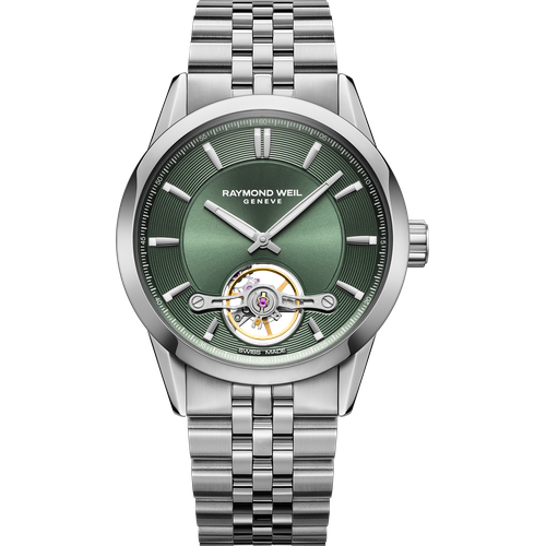 Raymond Weil Freelancer Calibre RW1212 Men's Automatic Green Steel
