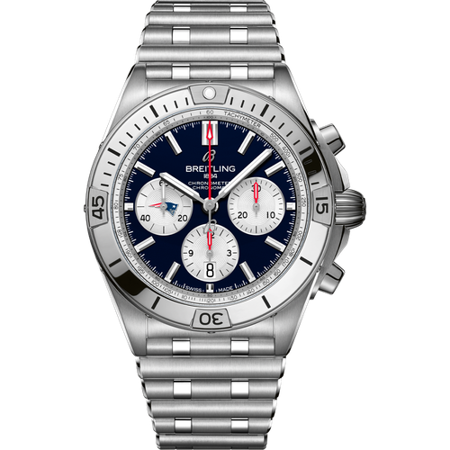 Breitling Chronomat B01 42 NFL New England Patriots Edition