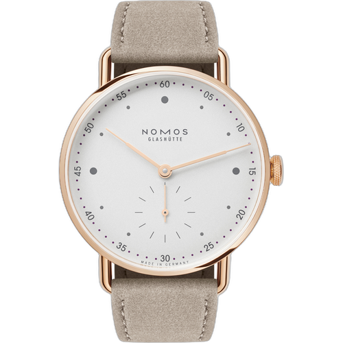 NOMOS Glashütte Metro rose gold 33