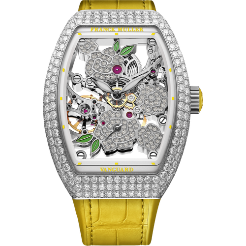 Franck Muller Vanguard Lady Rose Skeleton