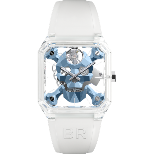 Bell & Ross BR-01 Cyber Skull Sapphire Ice Blue