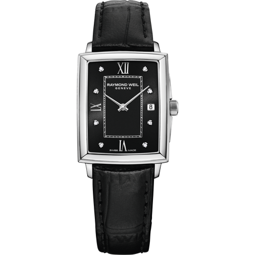 Raymond Weil Toccata Ladies Black Dial Diamond Quartz
