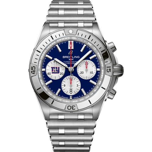Breitling Chronomat B01 42 NFL New York Giants Edition