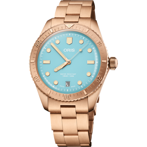 Oris Divers Sixty-Five Cotton Candy