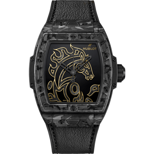 Hublot Spirit of Big Bang Year Of The Horse Frosted Carbon
