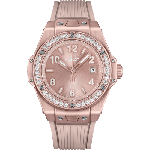 Hublot Big Bang One Click Aluminium Pink Diamonds