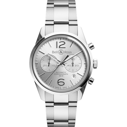 Bell & Ross BR 126 Officer Silver