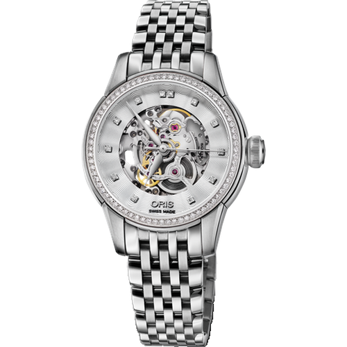 Oris Artelier Skeleton Diamonds