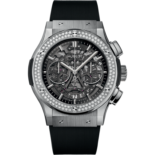 Hublot Classic Fusion Aerofusion Titanium Diamonds