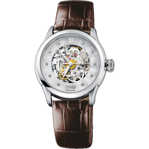 Oris Artelier Skeleton Diamonds