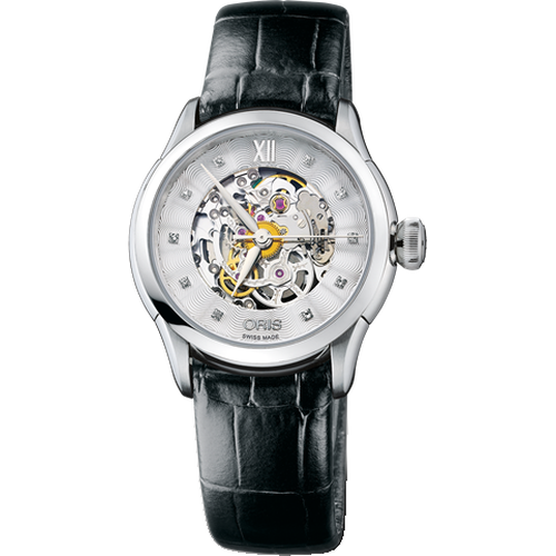 Oris Artelier Skeleton Diamonds