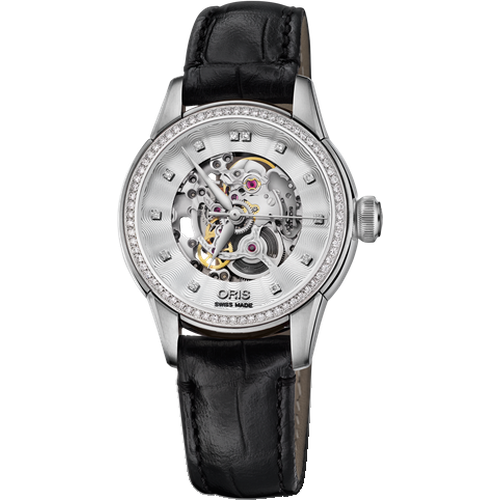 Oris Artelier Skeleton Diamonds