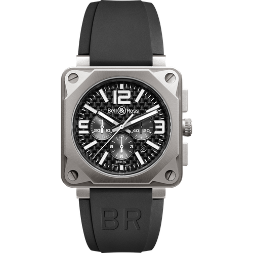 Bell & Ross BR 01-94 Pro Titanium Carbon Fiber Dial