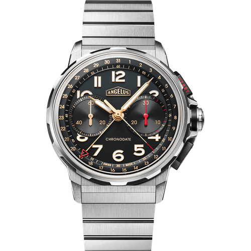 Angelus Chronodate Titanium Black