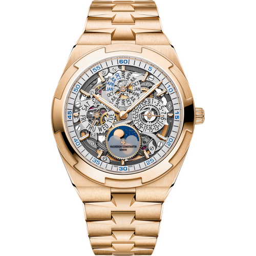 Vacheron Constantin Overseas perpetual calendar ultra-thin skeleton