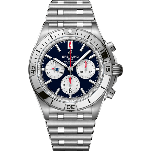 Breitling Chronomat B01 42 NFL New England Patriots Edition